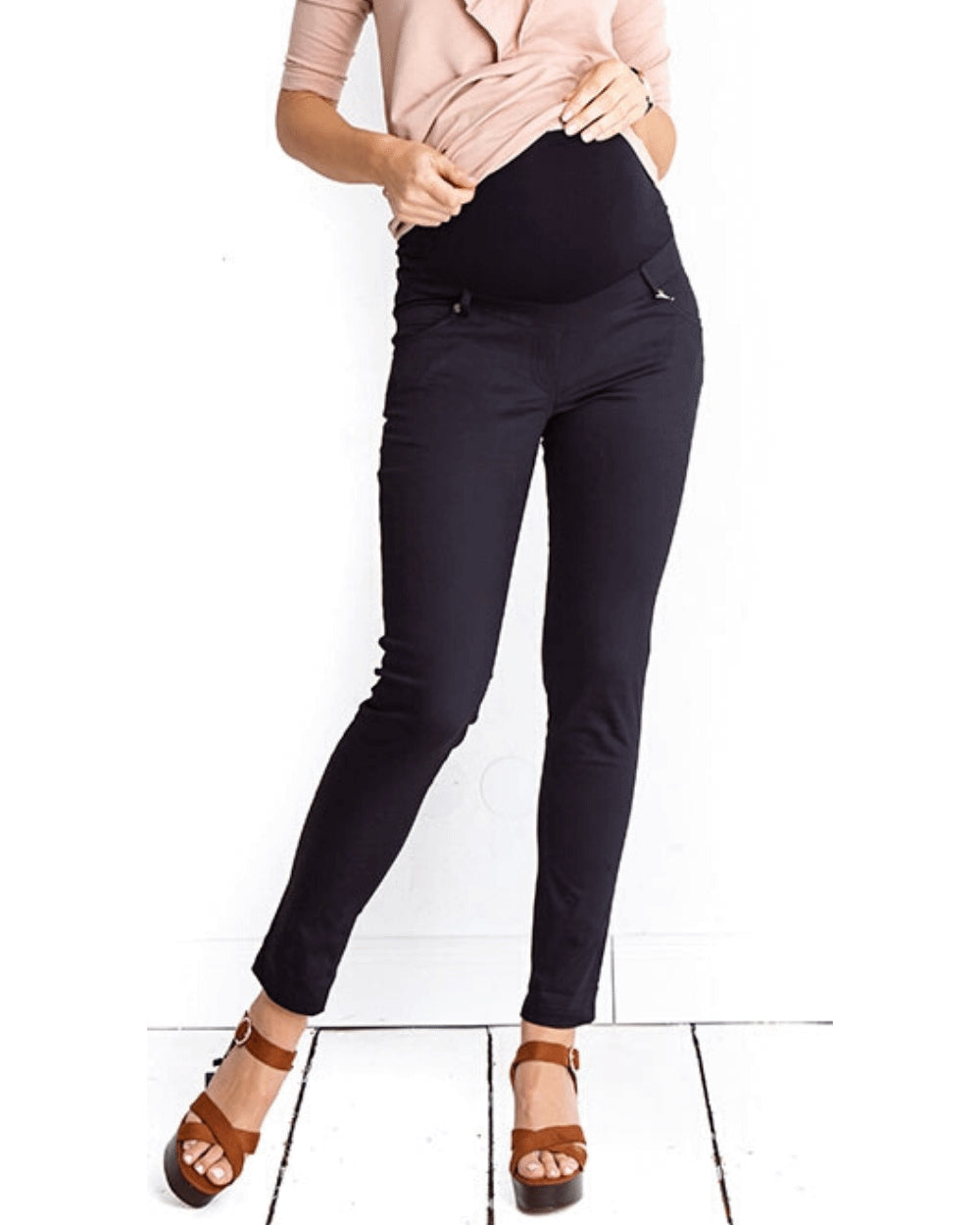 Pantaloni Candy negru gravide