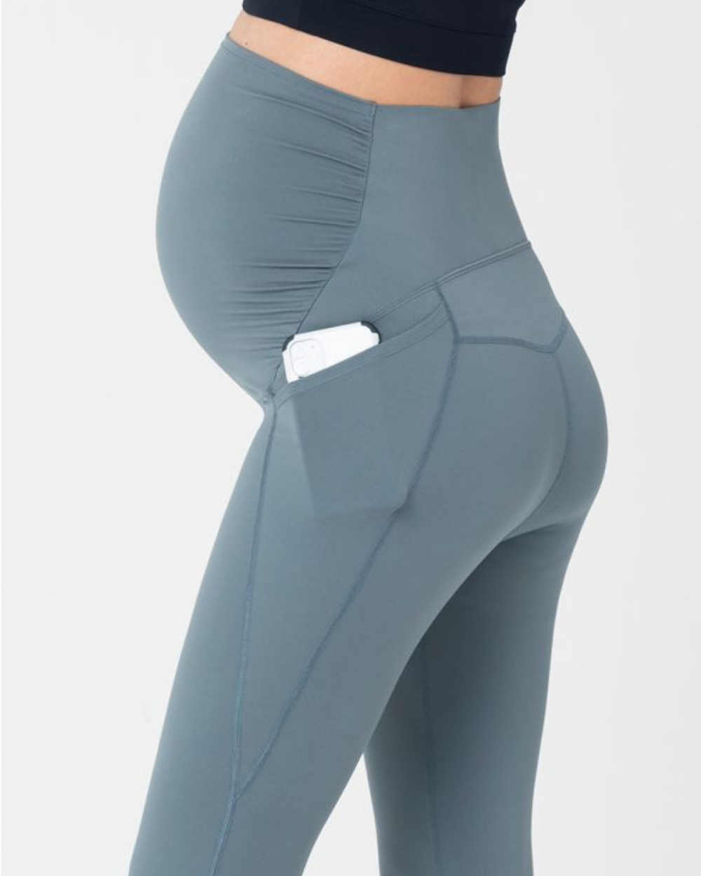 Colanti gravide cu suport Yelena mint