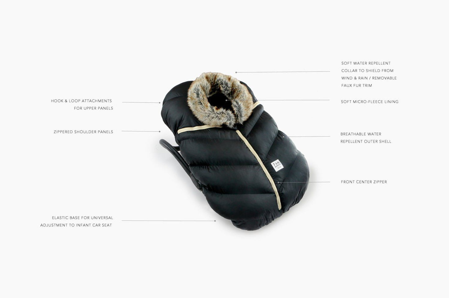 Sac pentru scaunul de masina Cocoon Grey