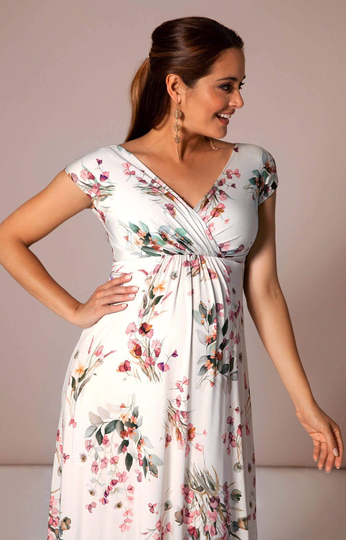 Rochie Francesca gravide Petal Pink