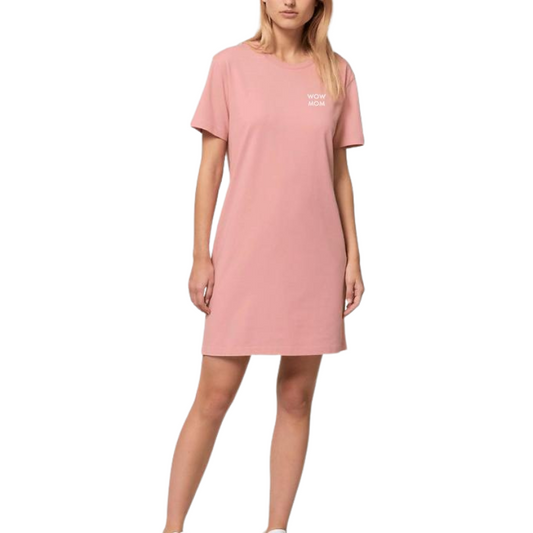 Rochie tricou bumbac WOW MOM