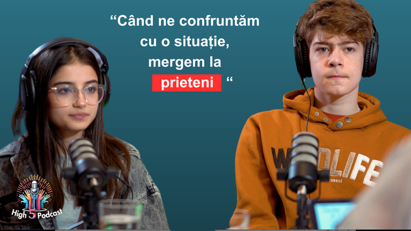 Primul Episod High5 Podcast: Rebeca și Cristian Deschid Ușile către Lumea Adolescenților