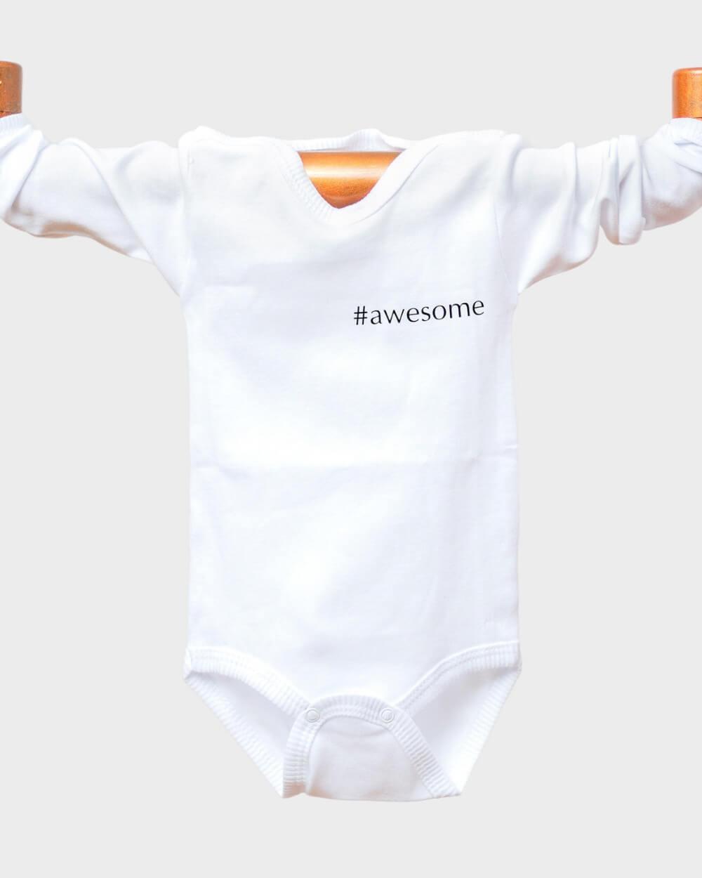Body bebe Awesome mânecă lungă