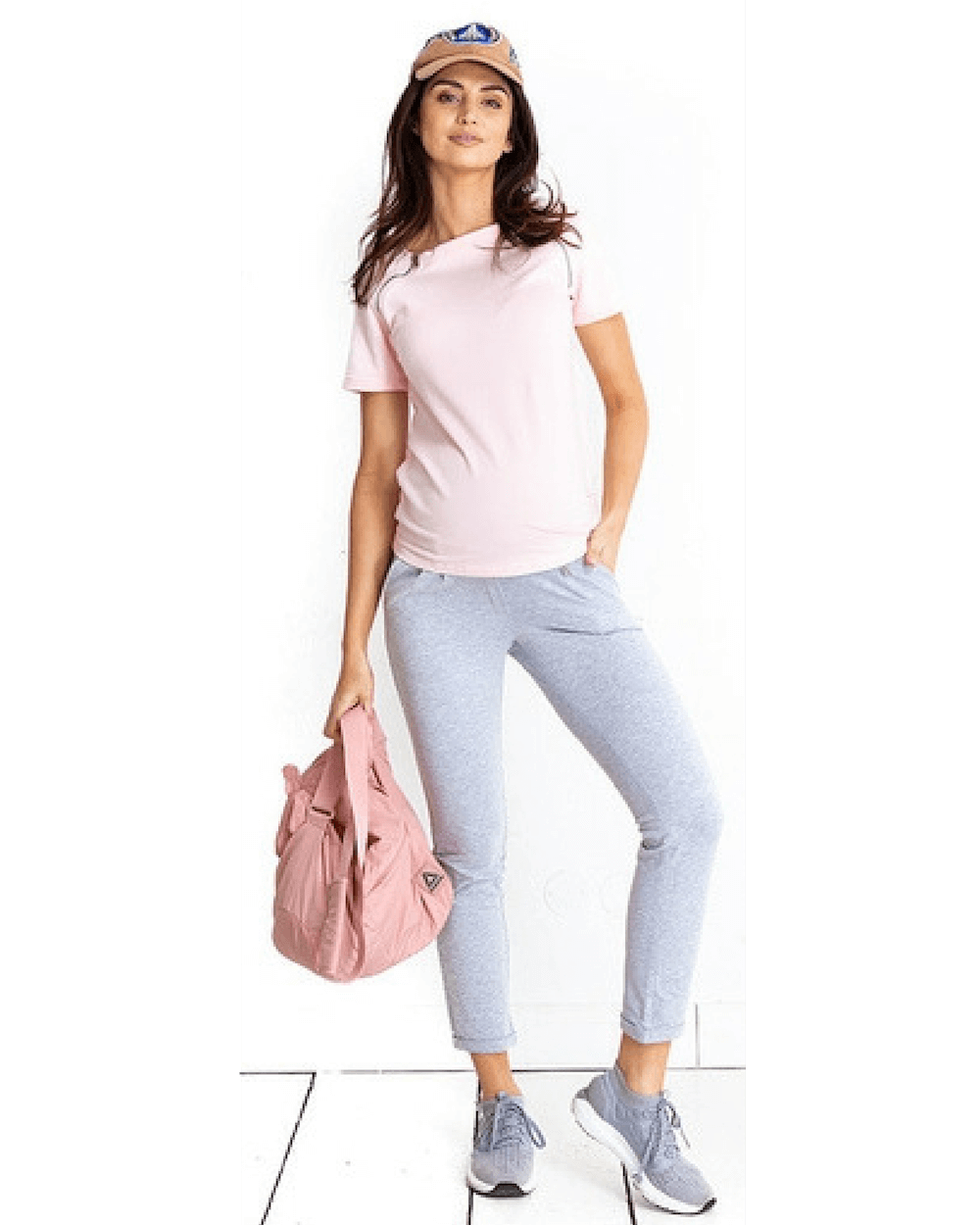 Pantaloni gravide Sugar Gri