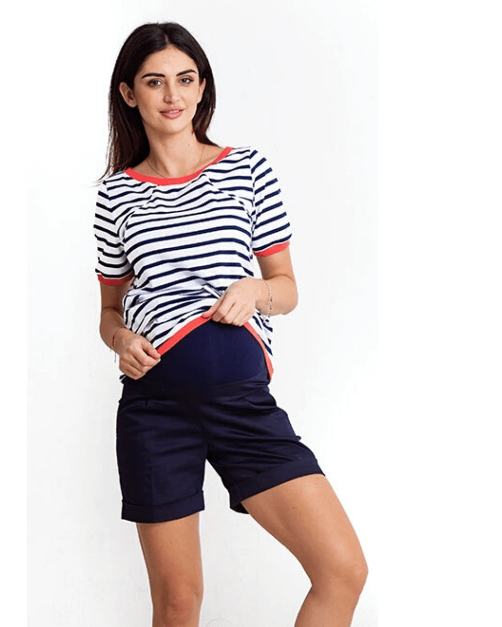 Pantaloni scurți gravide Summer navy