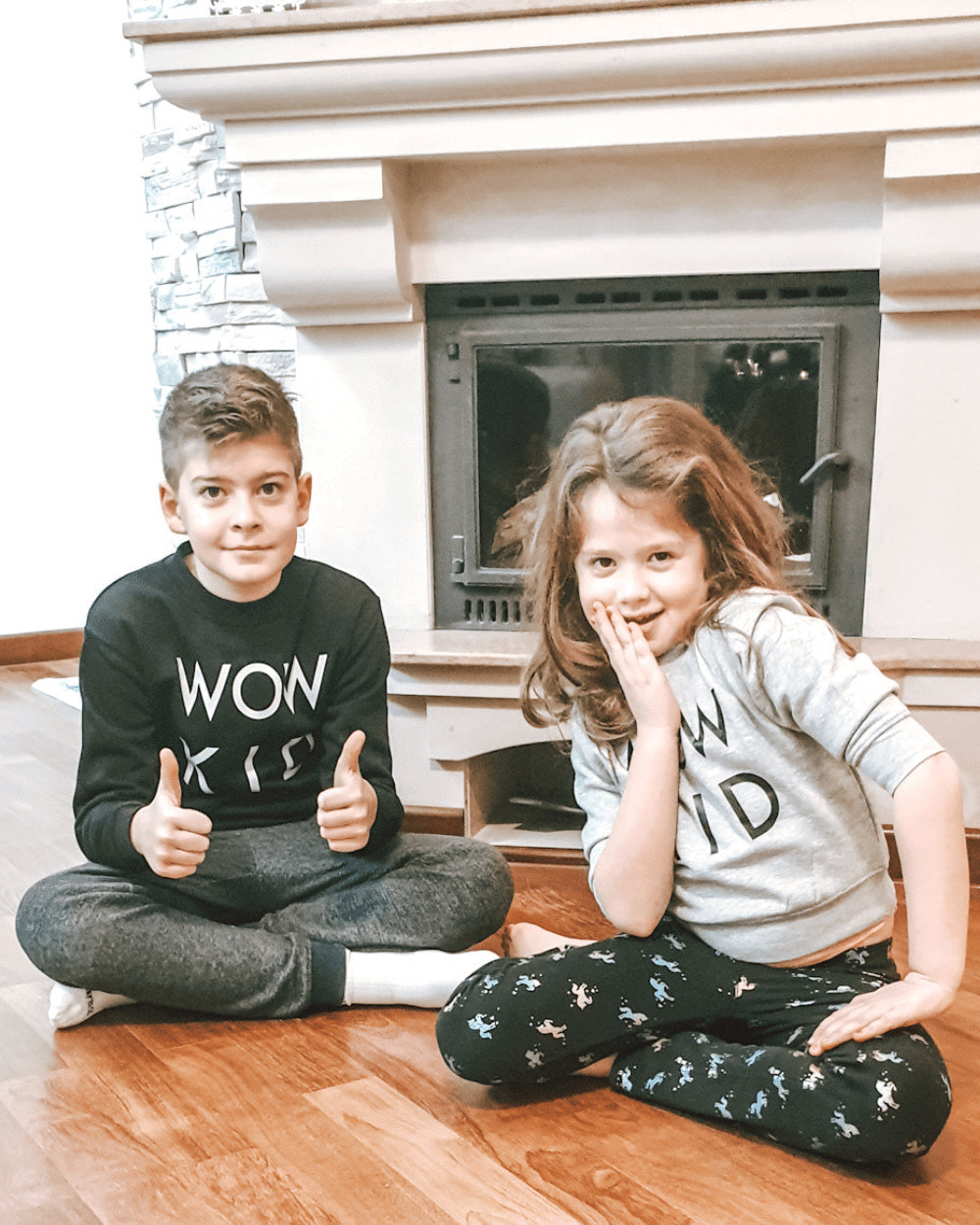 Bluză copii WoW Kid gri