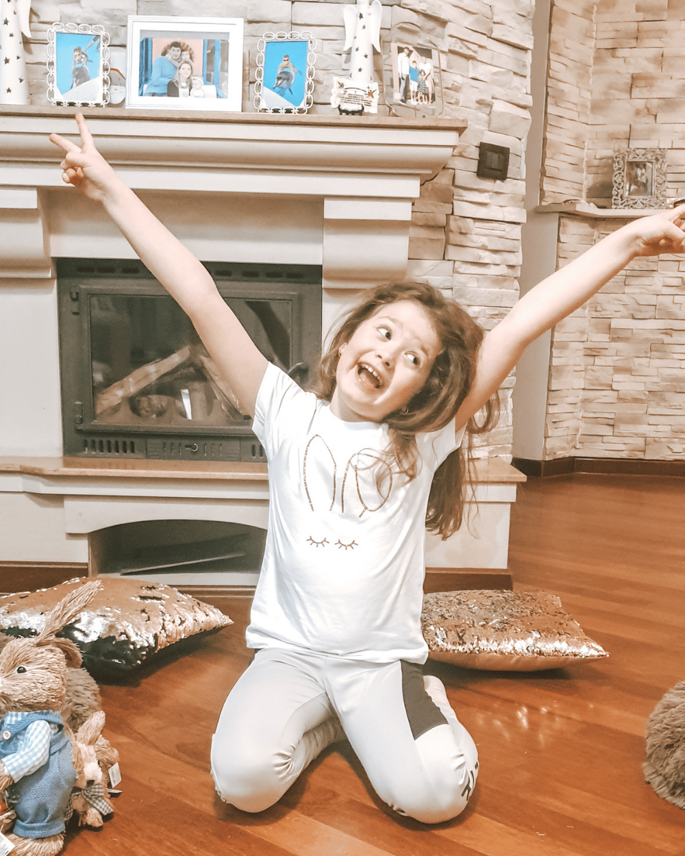 Tricou fetiță Gene Glitter