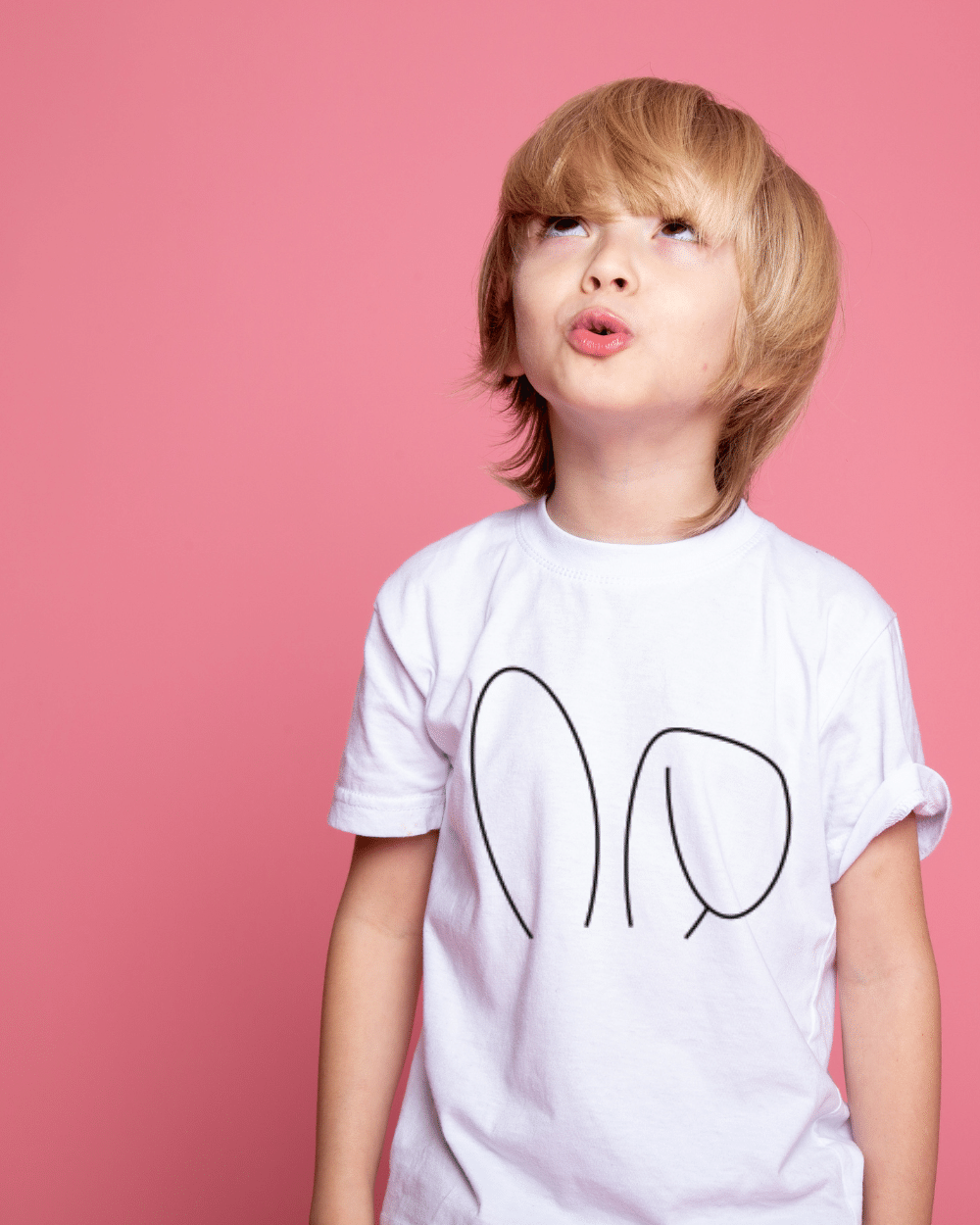 Tricou băiat Bunny Ears