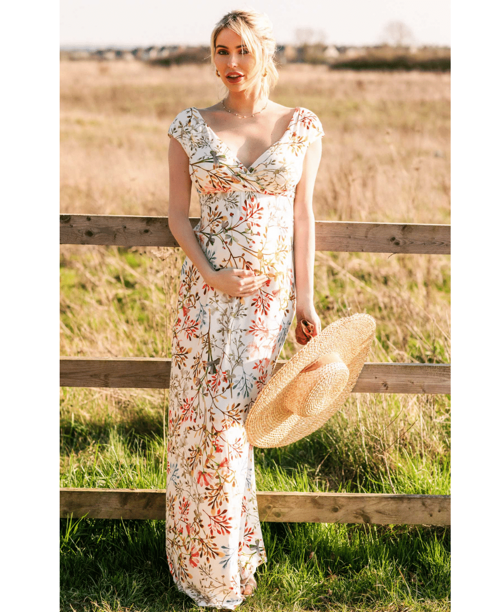 Rochie Alana maxi pentru gravide