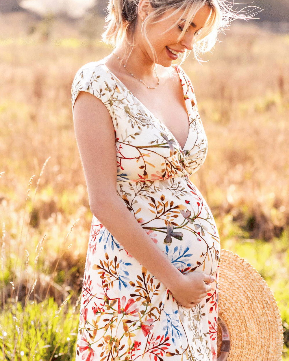 Rochie Alana maxi pentru gravide