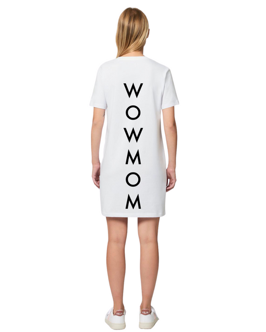 Rochie Tricou WoW MoM® albă