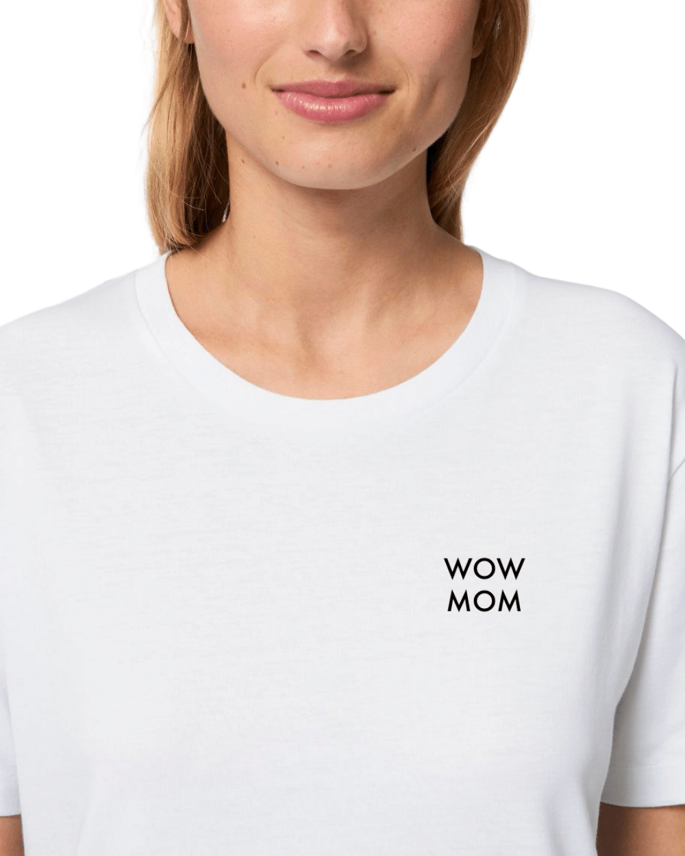 Rochie Tricou WoW MoM® albă