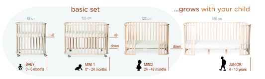 Pat Copii Cutie Cloud Set 4 În 1 Natural