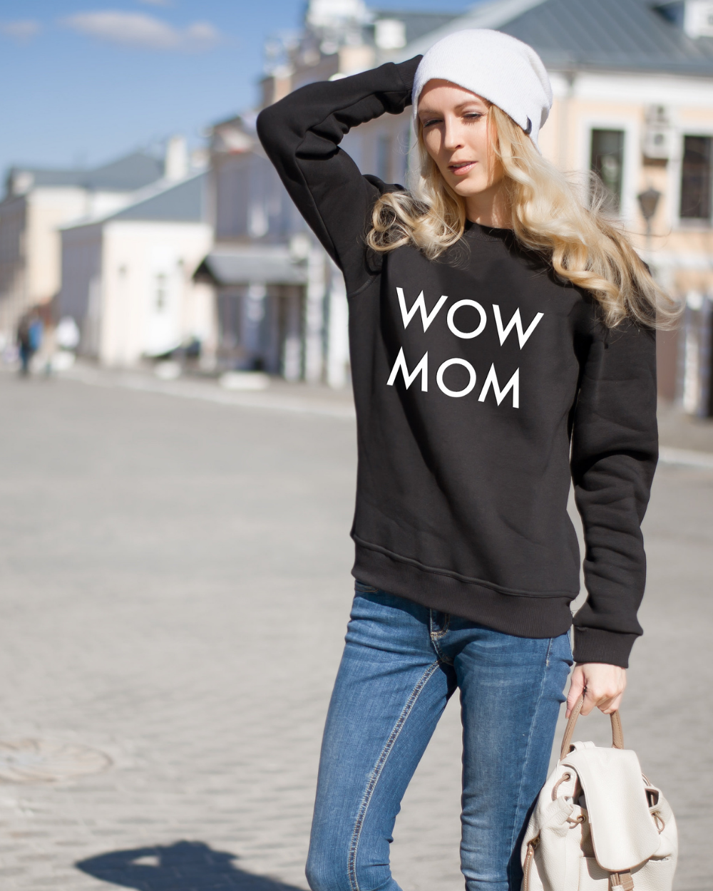 Bluza WoW MoM Black White