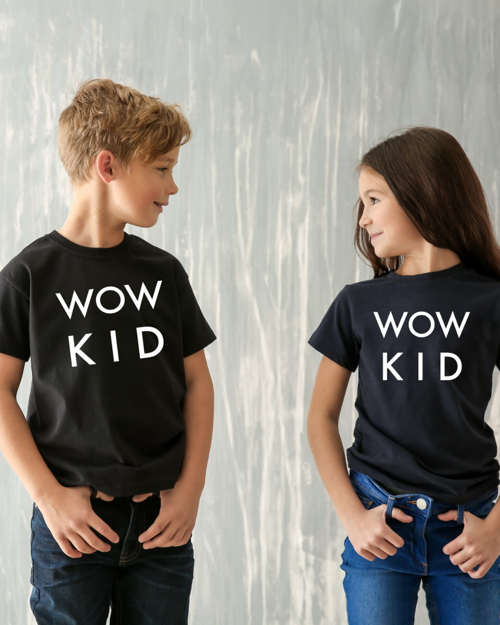 Tricou Copii WoW KiD Black