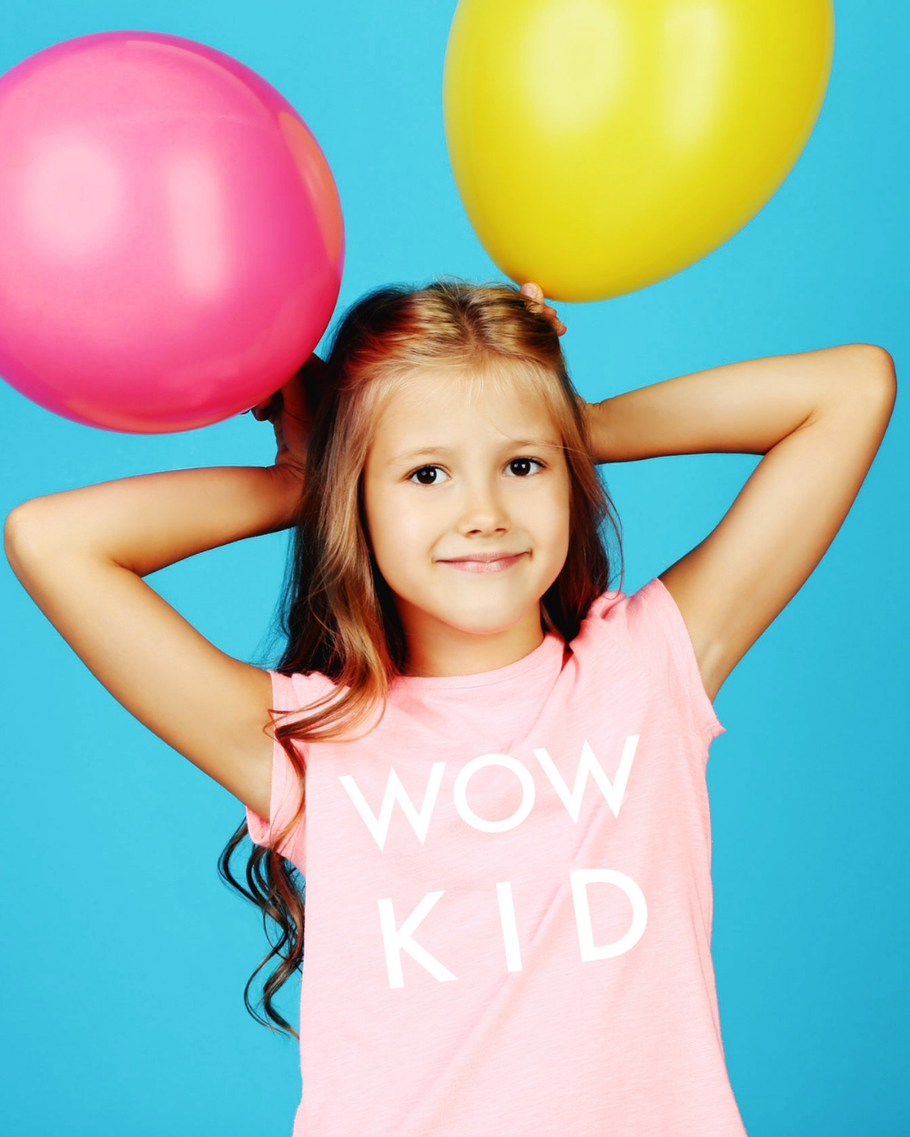 Tricou copii WoW KiD roz