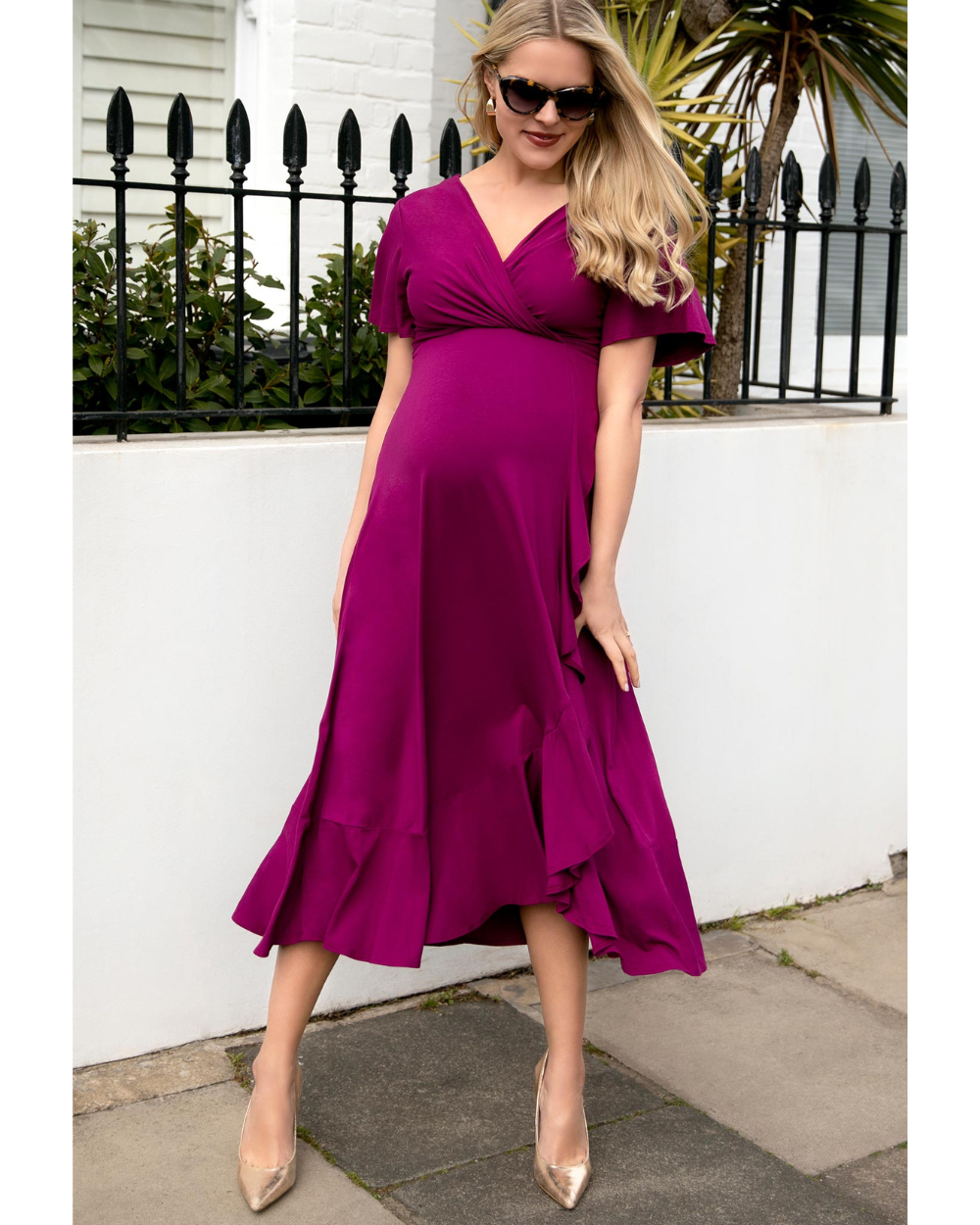 Rochie gravide Waterfall Orchid