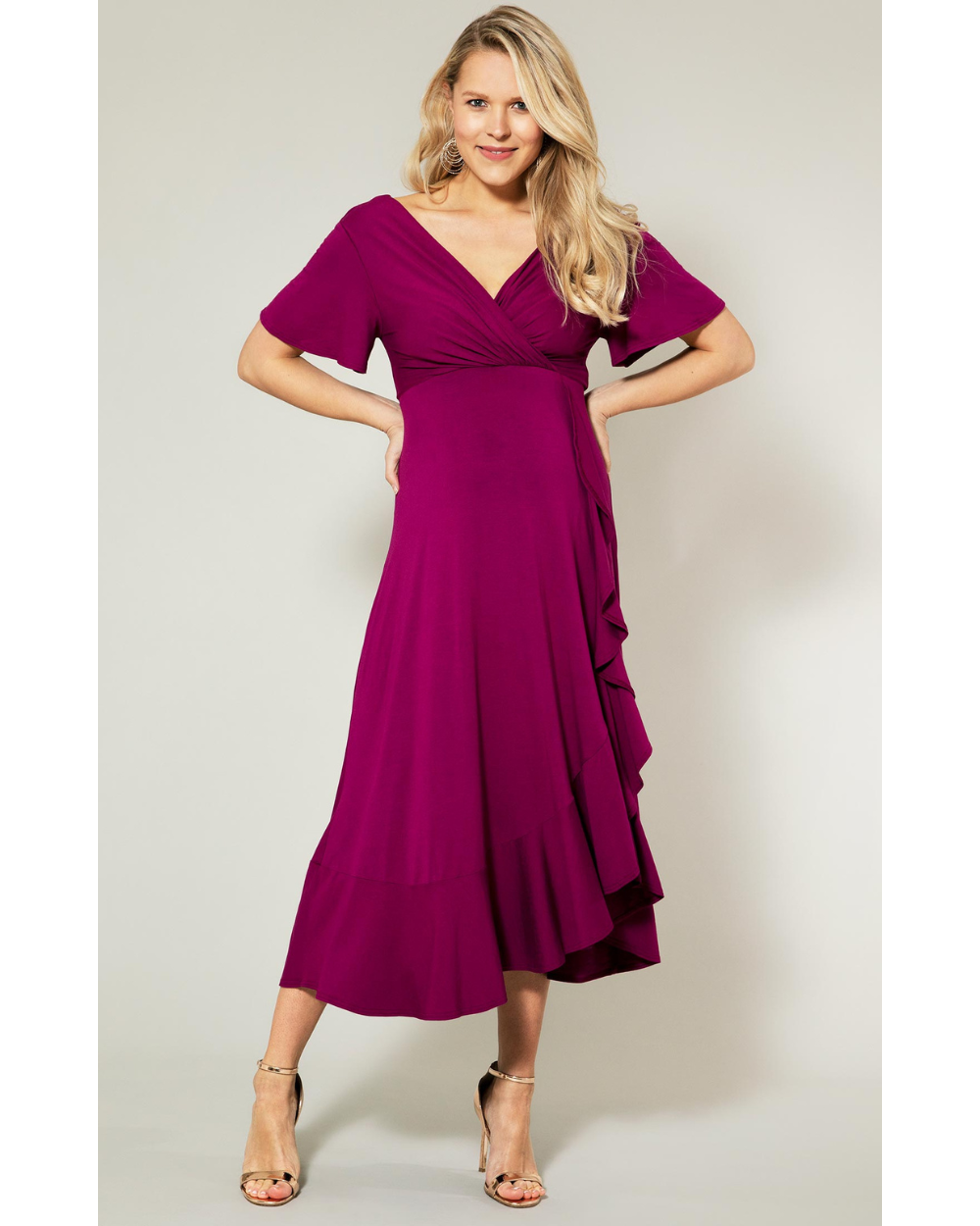 Rochie gravide Waterfall Orchid