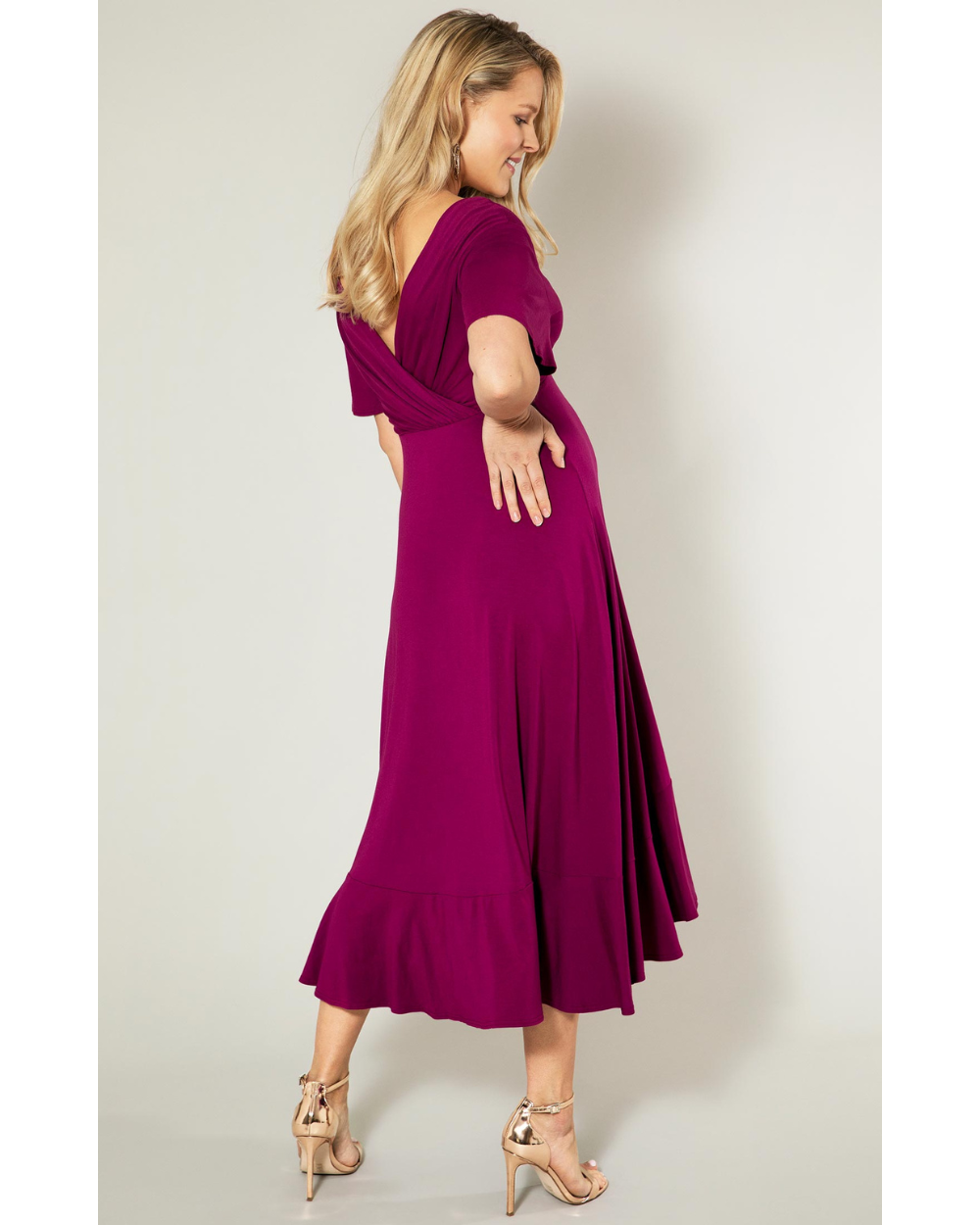Rochie gravide Waterfall Orchid