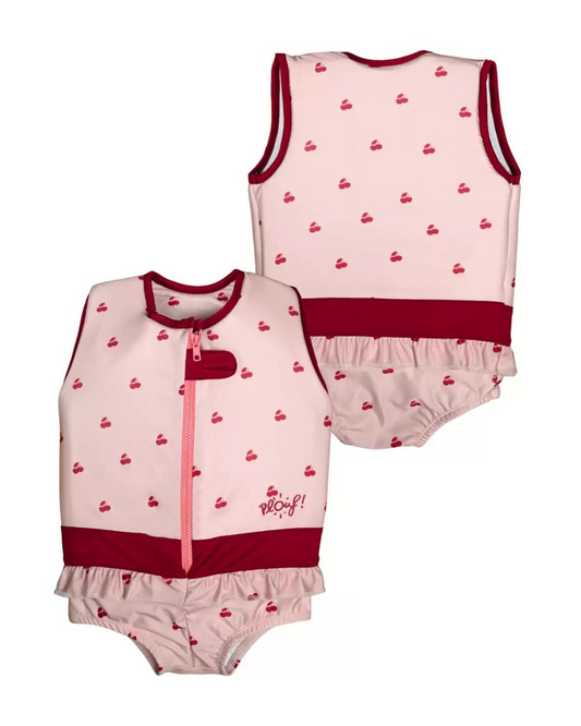 Costum de baie plutitor Cerise