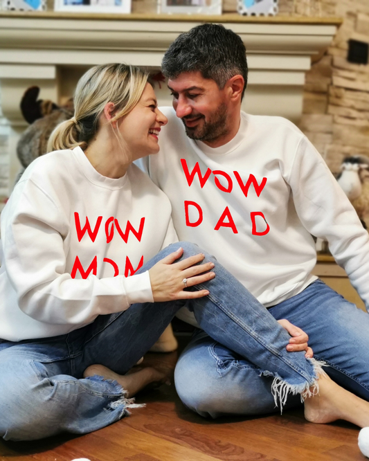 Bluză WoW MoM® Alb Roșu