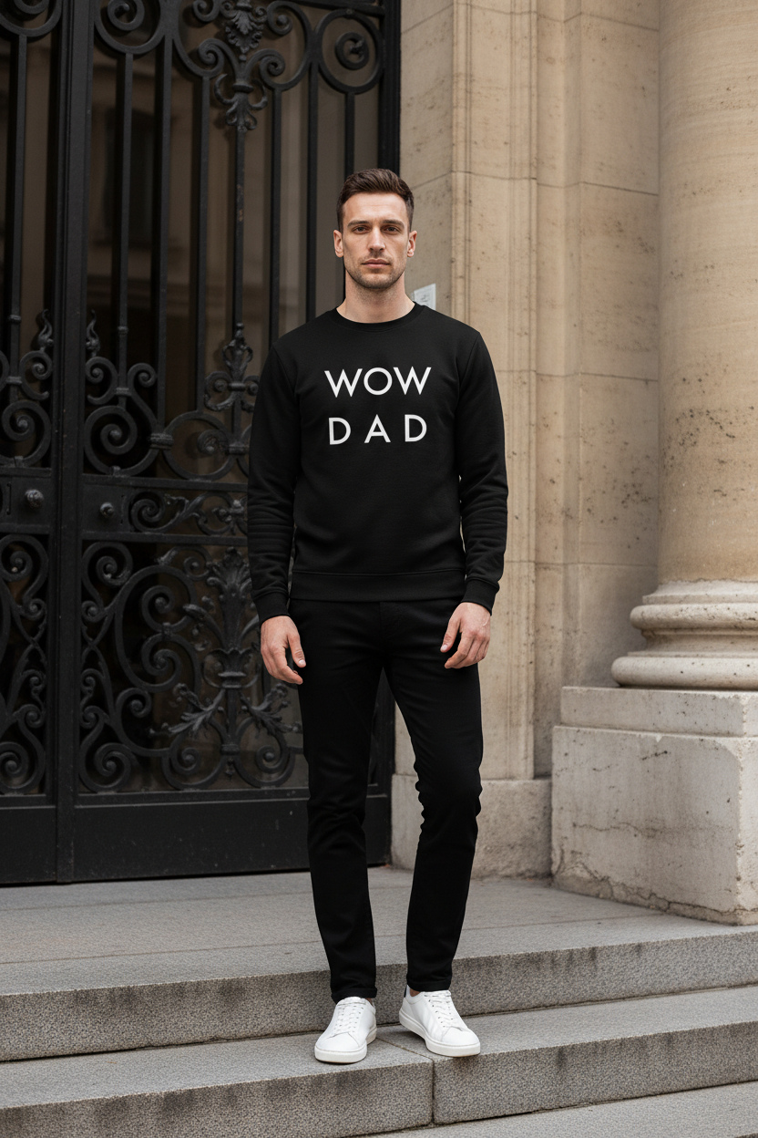 Bluza WoW DaD Black White