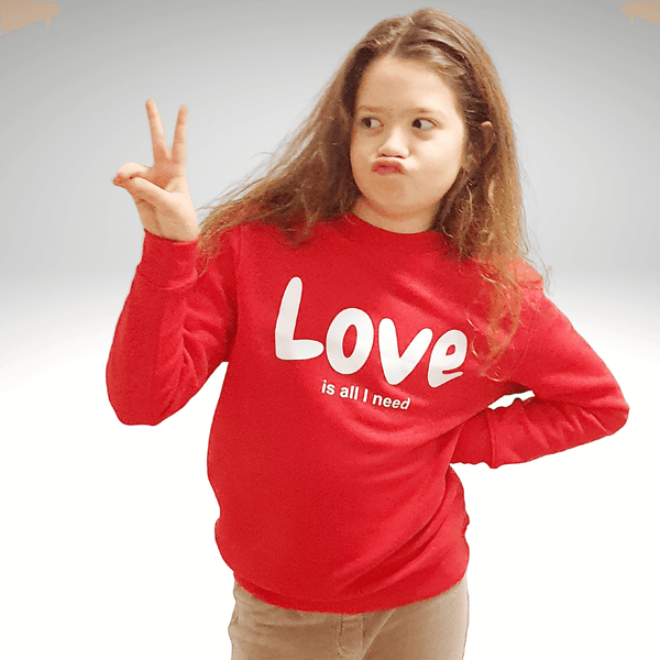 Bluza pentru copii Love is All I need