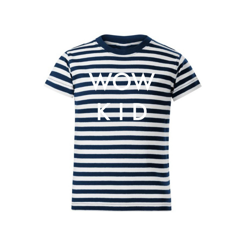 WoW Kid T-shirt Stripes