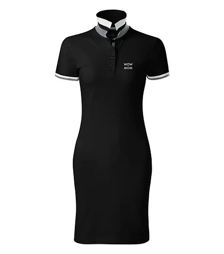 Rochie Polo Negru Wow MOM 