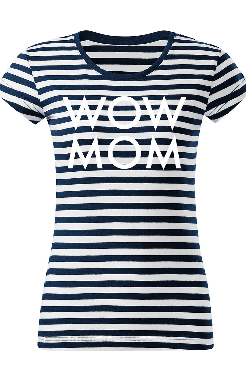 WoW MoM® Tshirt Stripes