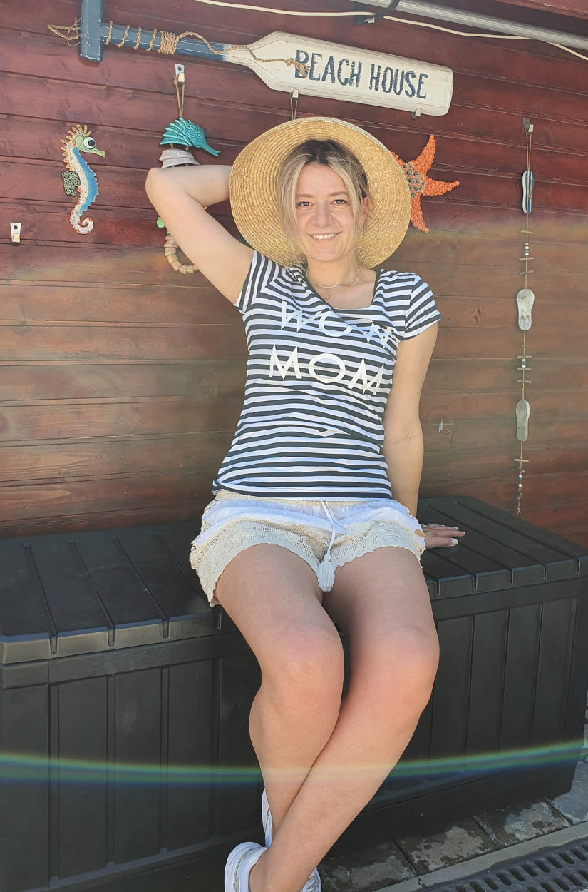 Tricou cu dungi WoW MoM® 