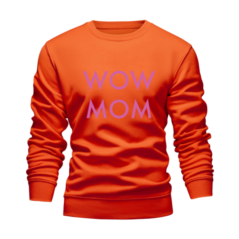  Bluza portocaliu WOW MOM