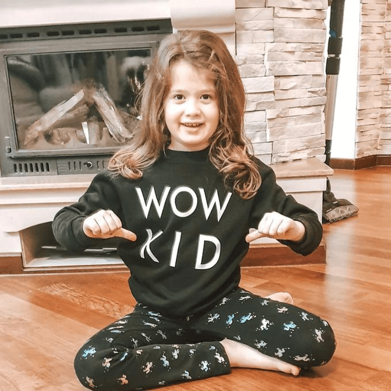 bluza wow kid negru