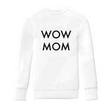 WoW MoM® white hoodie