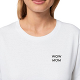 WoW MoM® White T-shirt dress