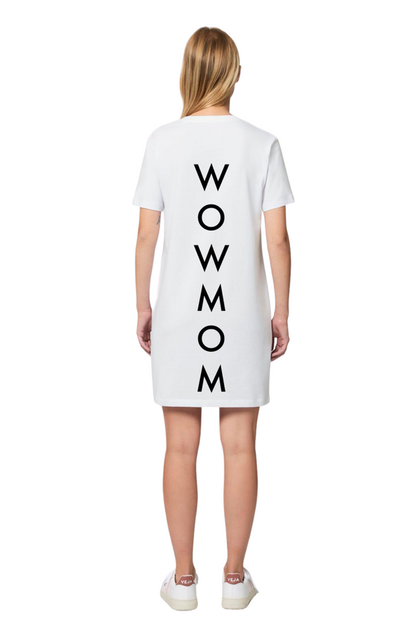 Rochie tricou bumbac WOW MOM 