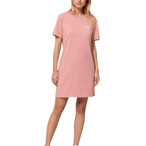 WoW MoM® Pink T-shirt Dress
