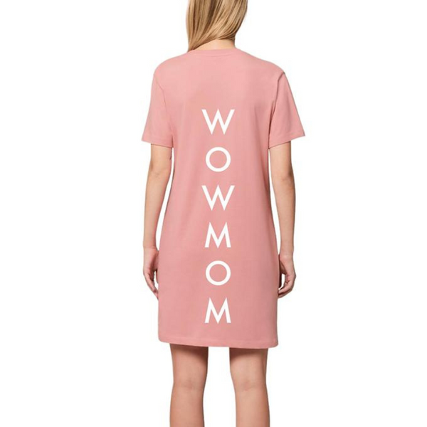 WoW MoM® Pink T-shirt Dress