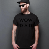 tricou wow dad negru