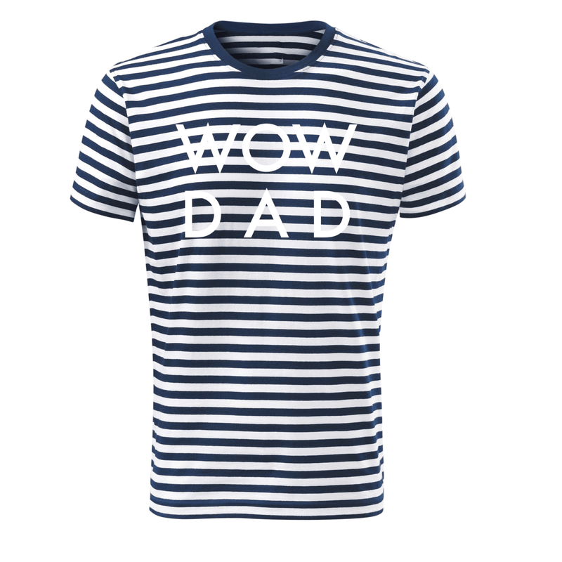 tricou wow dad stripes